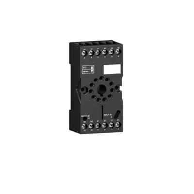 Schneider Electric RUZC3M – Socket, Harmony Electromechanical Relays, for RUMC3 relays, 10A, screw connec to rs, mixed contact