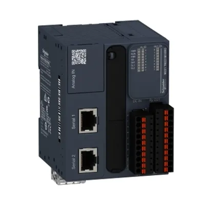 Schneider Electric TM221M16RG – Logic controller, Modicon M221, 16 IO, relay, spring