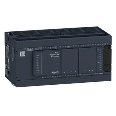 Schneider Electric TM241C40R – Logic controller, Modicon M241, 40 IO, relay