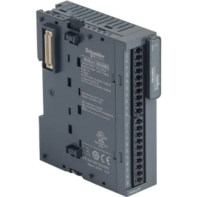 Schneider Electric TM3AM6G – IO analog module; Modicon TM3; 4 inputs; 2 output; spring; 24V DC