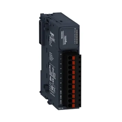 Schneider Electric TM3DI8G – Discrete input module, Modicon TM3, 8 inputs, spring, 24V DC