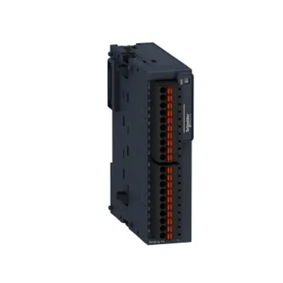 Schneider Electric TM3TI4DG – Analog input module, Modicon TM3, 4 temperature differential inputs, spring, 24V DC