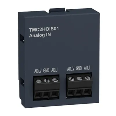 Schneider Electric TMC2HOIS01 – Analogue input cartridge, Modicon M221, hoisting 2 analog I/O extension