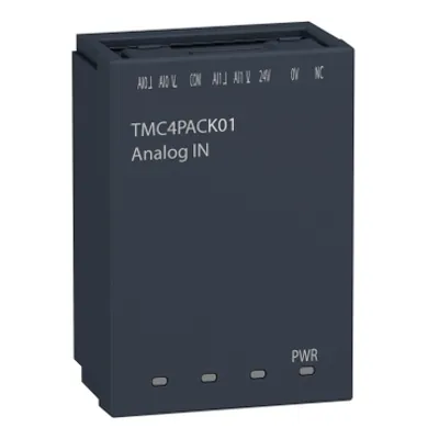Schneider Electric TMC4PACK01 – Analogue input cartridge, Modicon M241, packaging 2 analog inputs