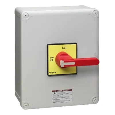 Schneider Electric VC5GUN – Enclosed switch disconnector,TeSys Control,for ON/emergency stop,100A,conforming UL/CSA standard,long handle